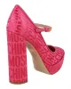Moschino Logo Jacquard Mary Jane Pumps sold by Zulily