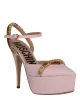 Moschino Logo Lettering Ankle Strap Pumps sold by Zulily