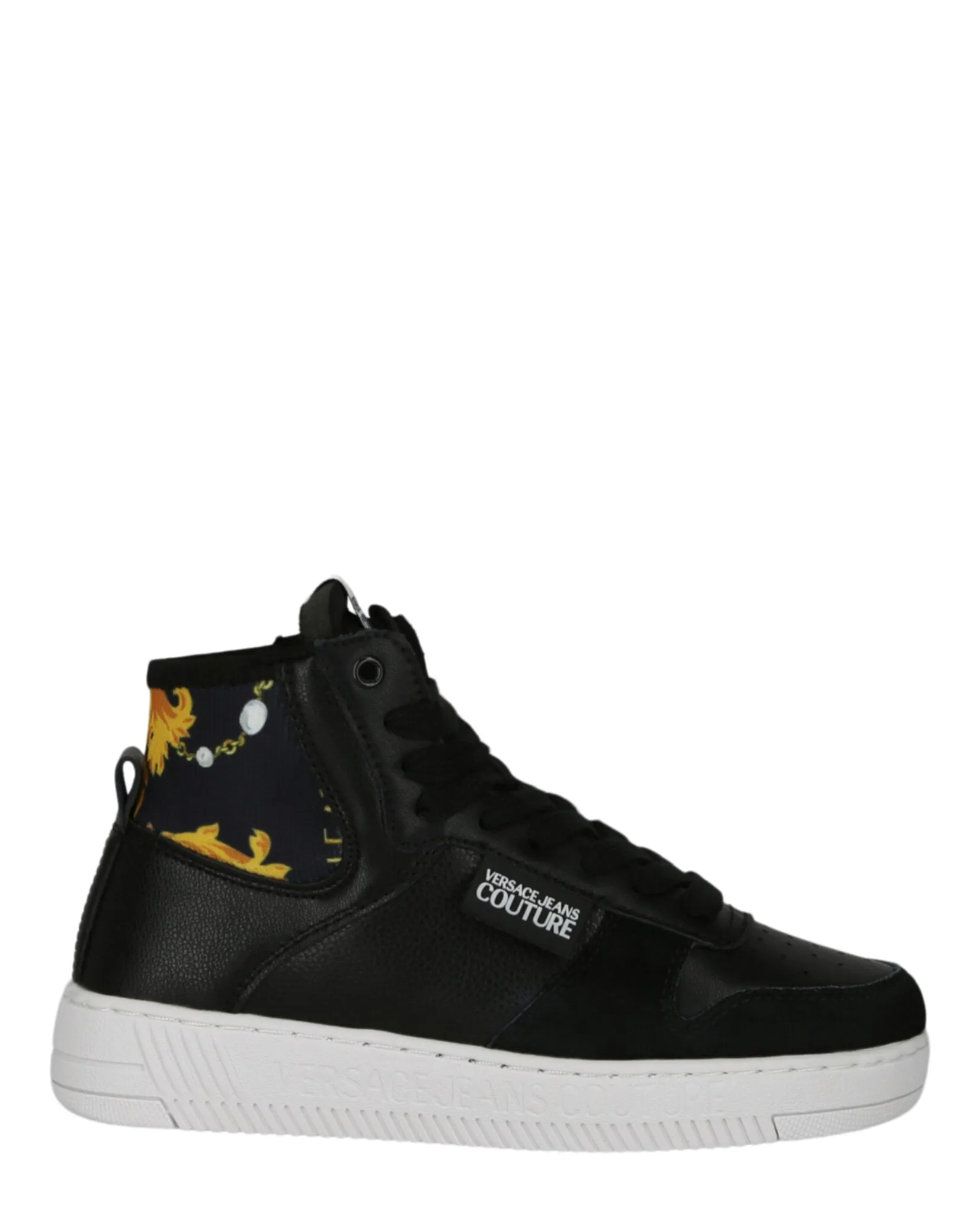 Versace Jeans Meyssa Baroque High-Top Sneakers sold by Zulily