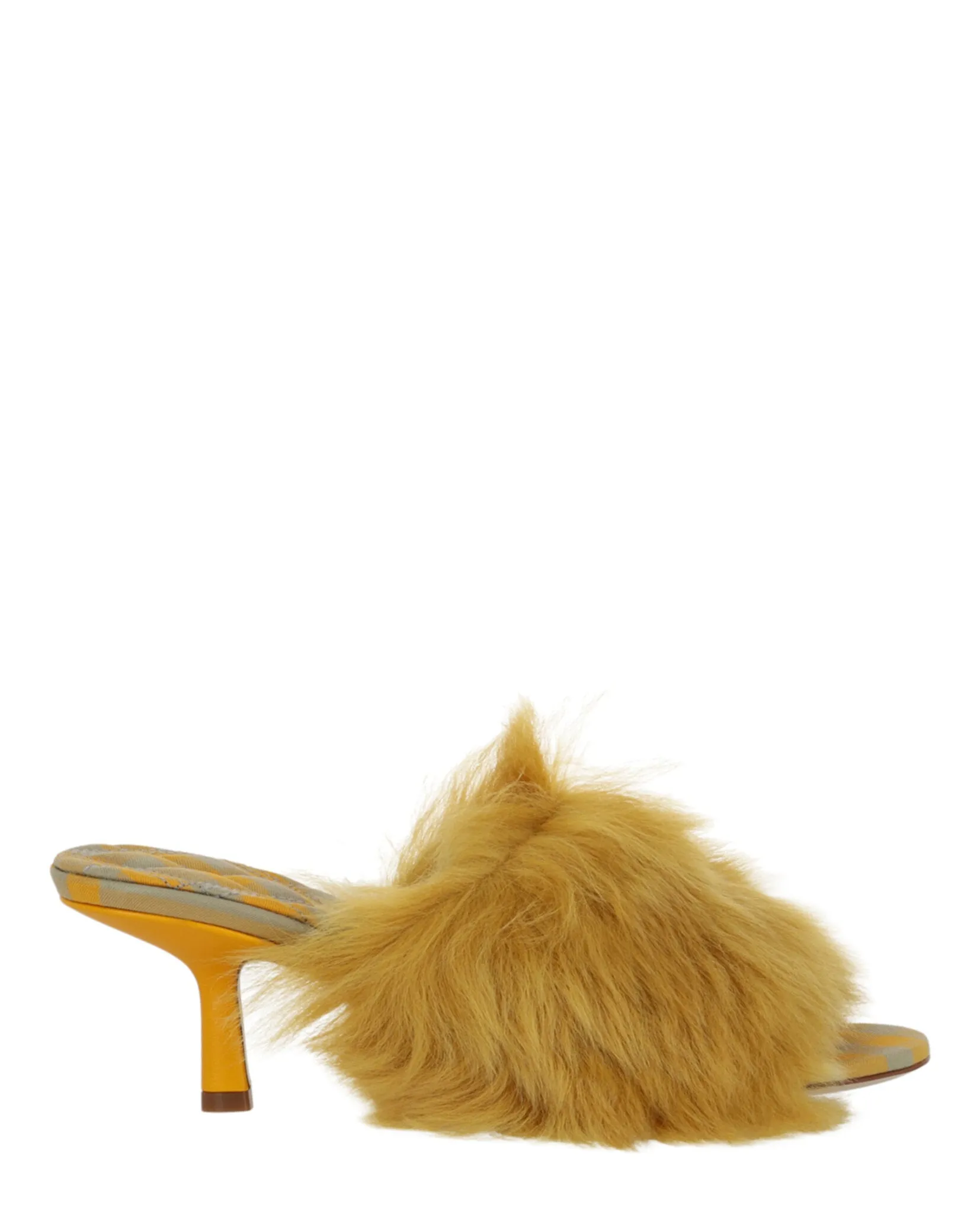 Burberry Jackie Shearling Mules sold by Zulily