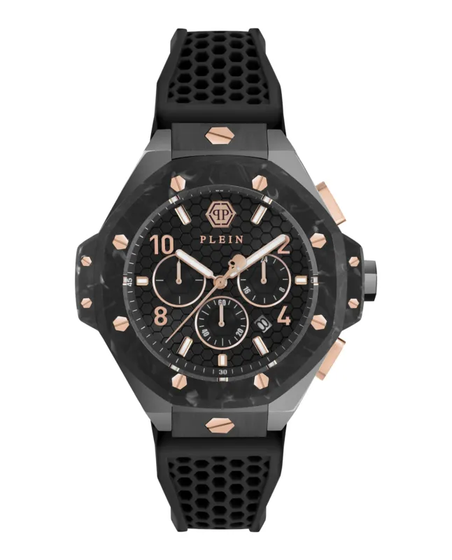 Philipp Plein Plein Chrono Royal Silicone Watch sold by Zulily