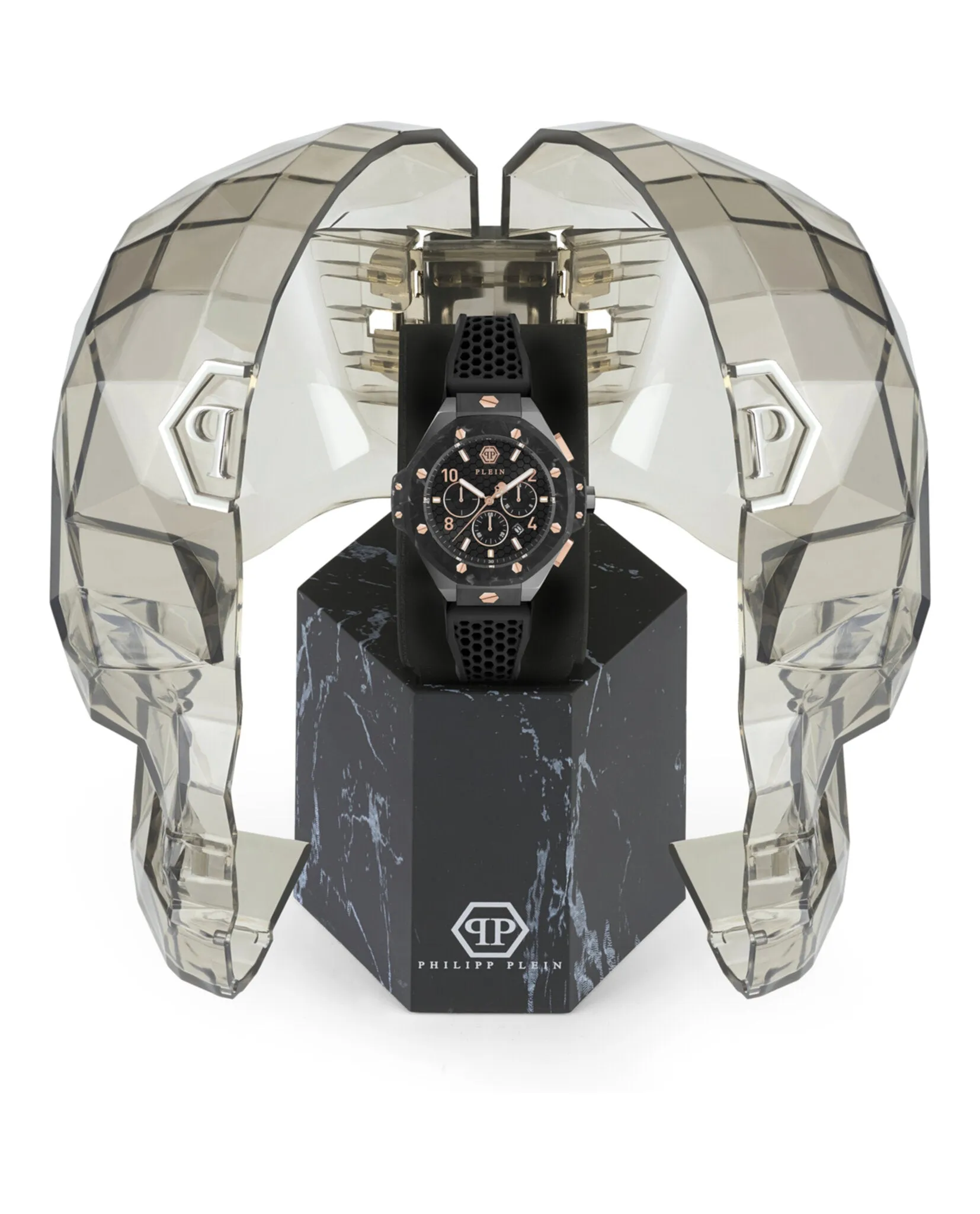 Philipp Plein Plein Chrono Royal Silicone Watch sold by Zulily product image thumbnail 4