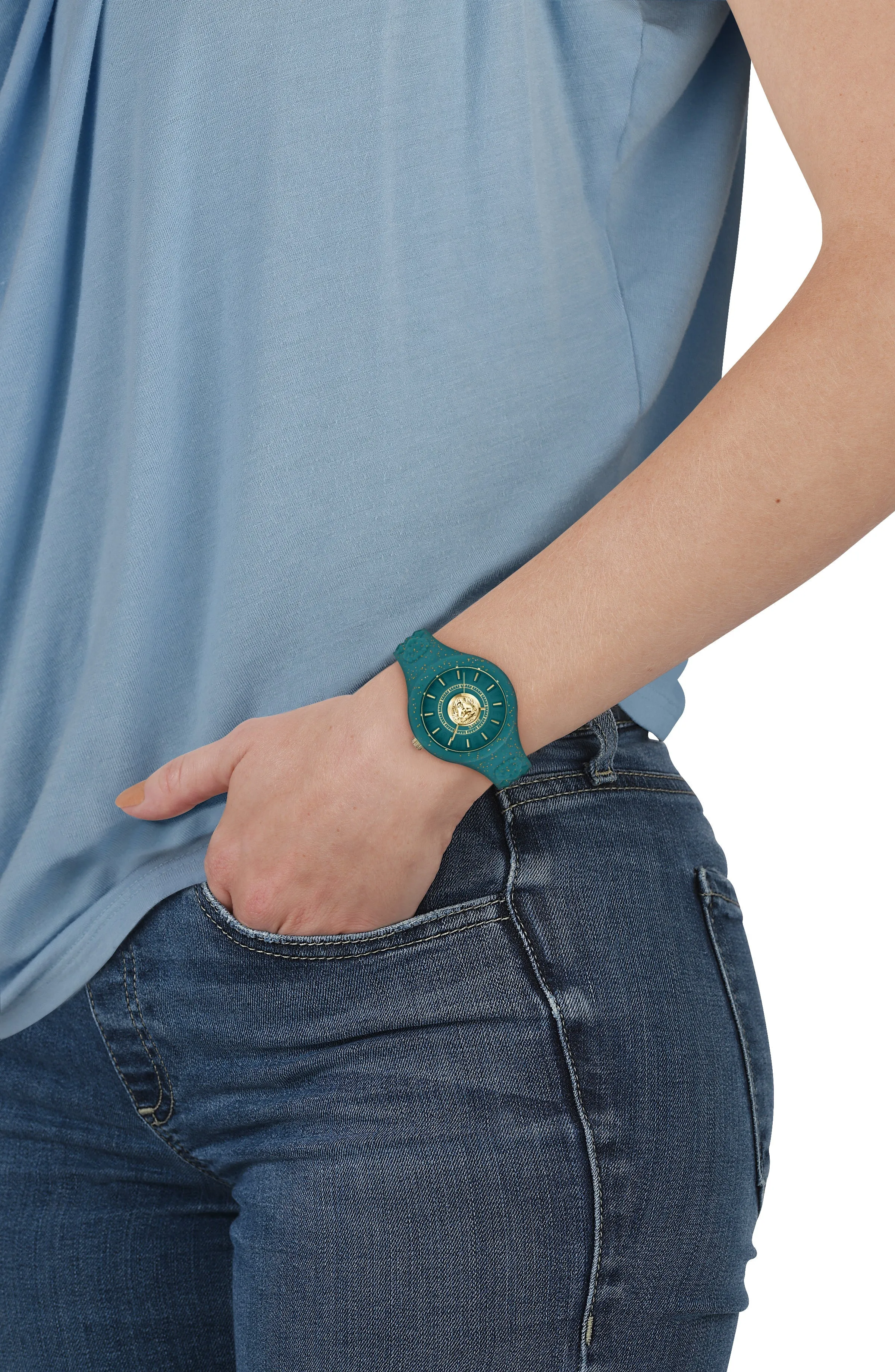 Versus Versace Fire Island Lion Gli Strap Watch sold by Zulily product image thumbnail 4