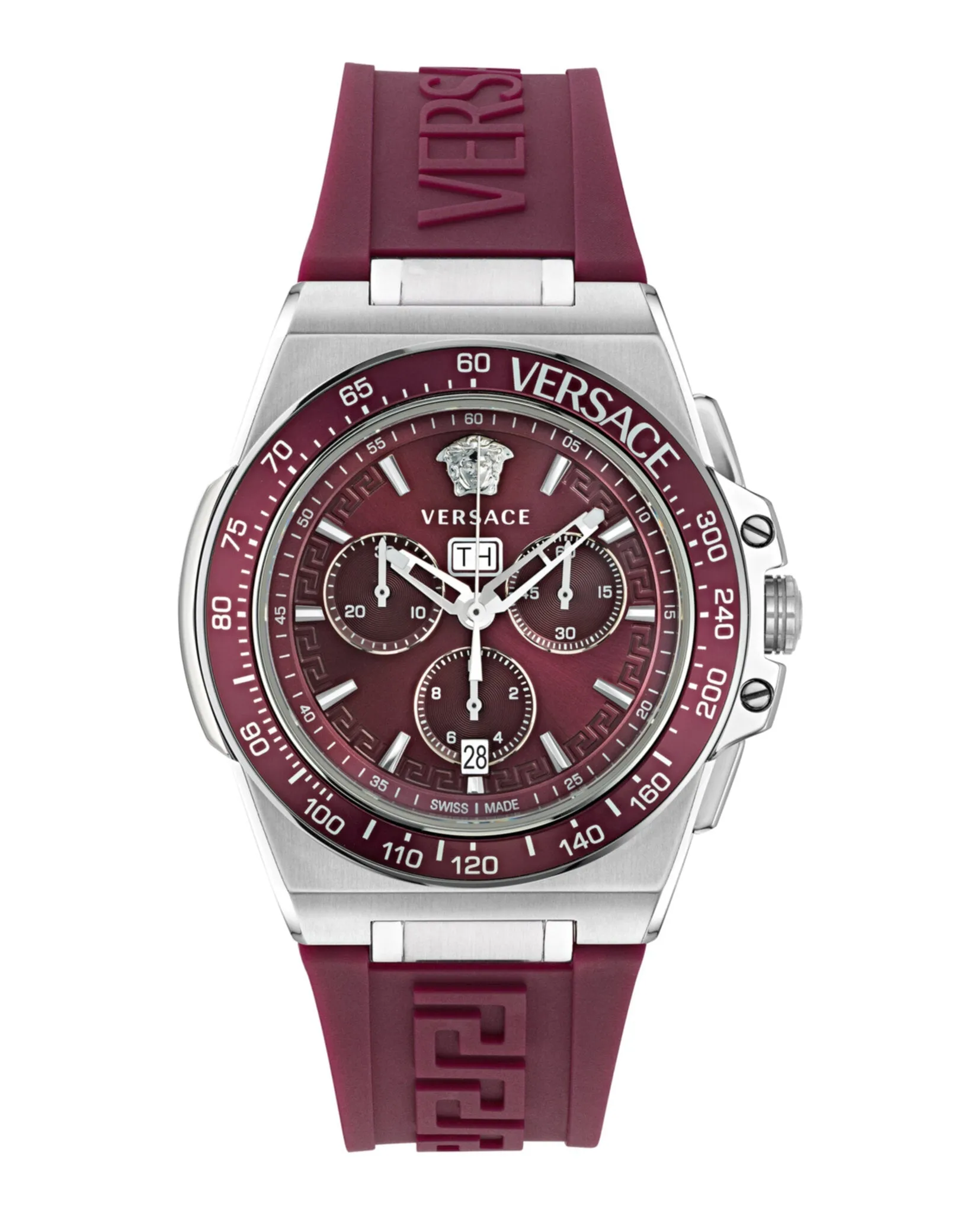 Versace Greca Extreme Chrono Silicone Watch sold by Zulily