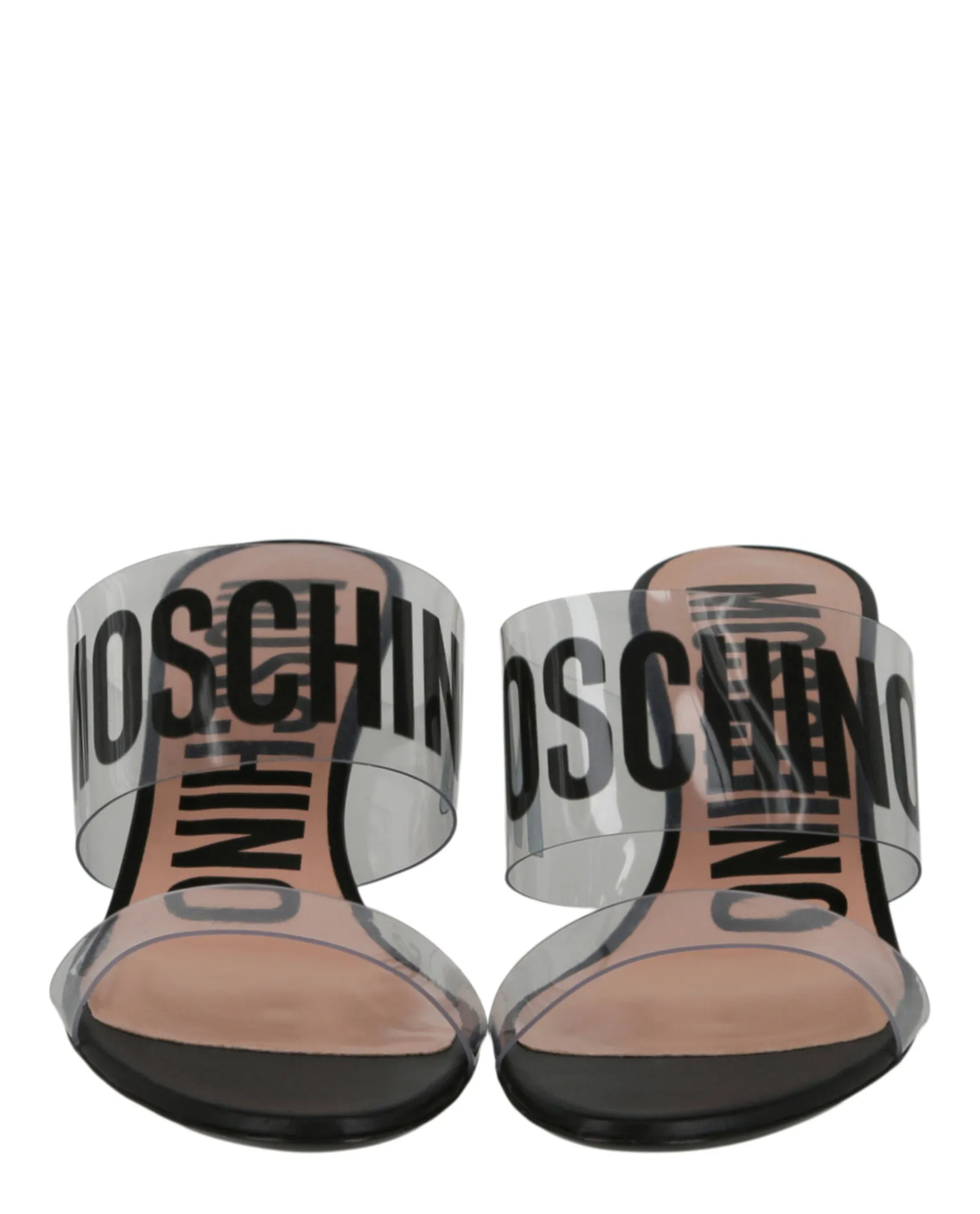 Moschino Logo Transparent Heel Sandals sold by Zulily product image thumbnail 5