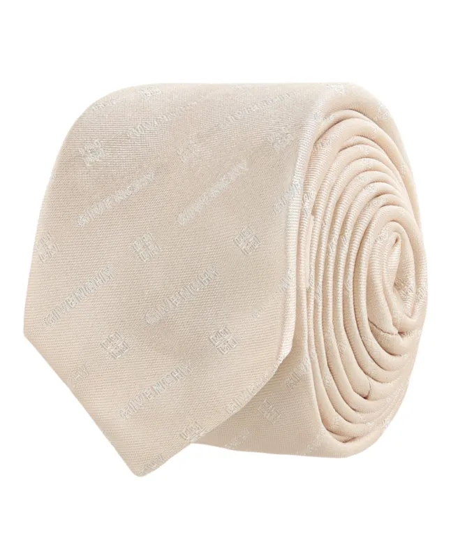 Givenchy Diagonal Logo Silk Tie sold by Zulily