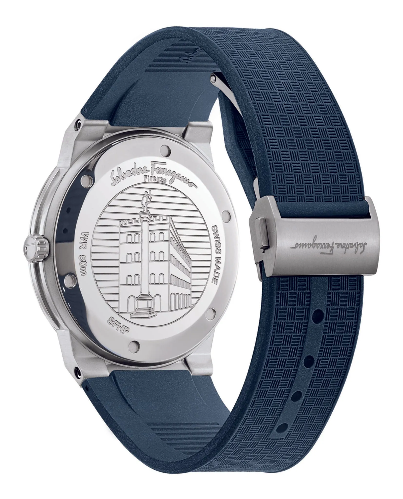 Ferragamo Sapphire Silicon Watch sold by Zulily product image thumbnail 3