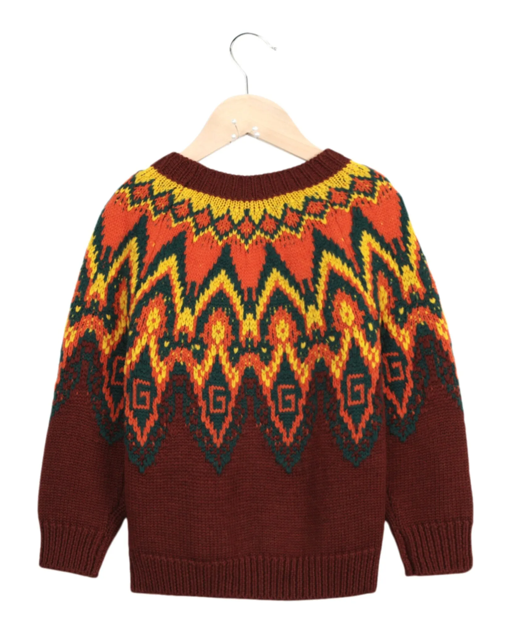 Gucci Geo Patterned Wool Sweater sold by Zulily product image thumbnail 2