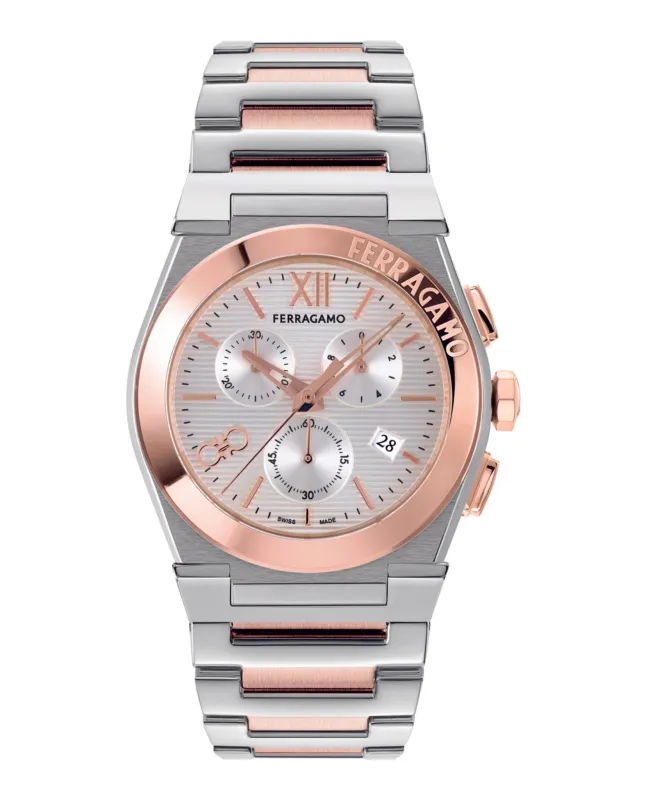 Ferragamo Vega Chrono Bracelet Watch sold by Zulily