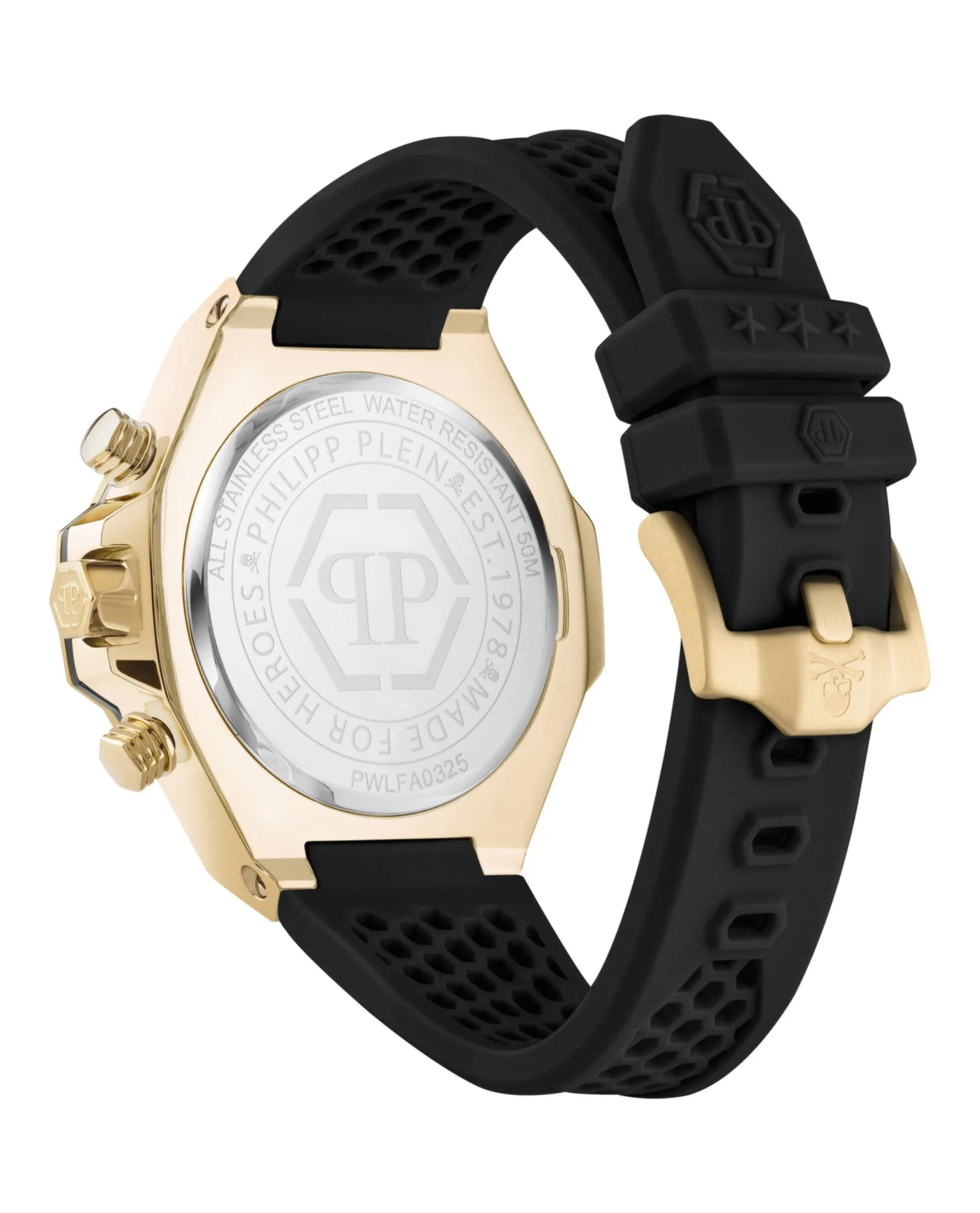 Philipp Plein Plein Chrono Royal Silicone Watch sold by Zulily product image thumbnail 3