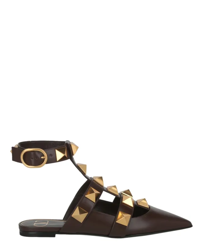 Valentino Roman Stud Ballerina Shoes sold by Zulily