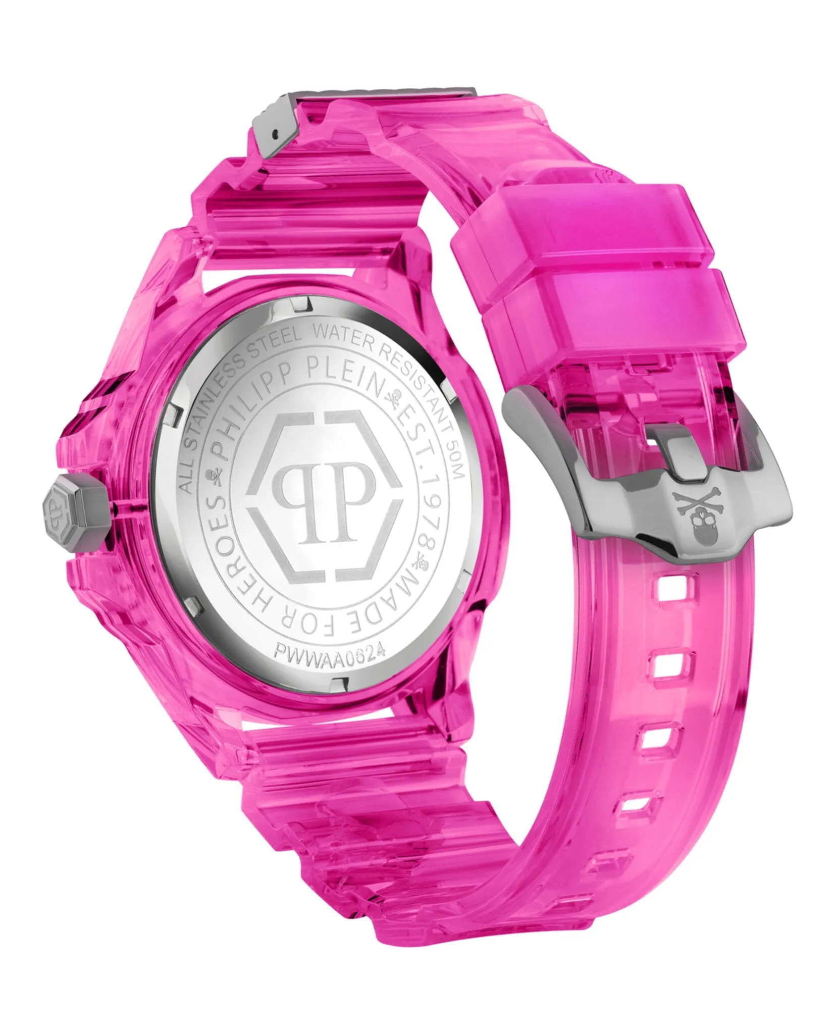 Philipp Plein The $kull Scuba Duba Edition Silicone Watch sold by Zulily product image thumbnail 3