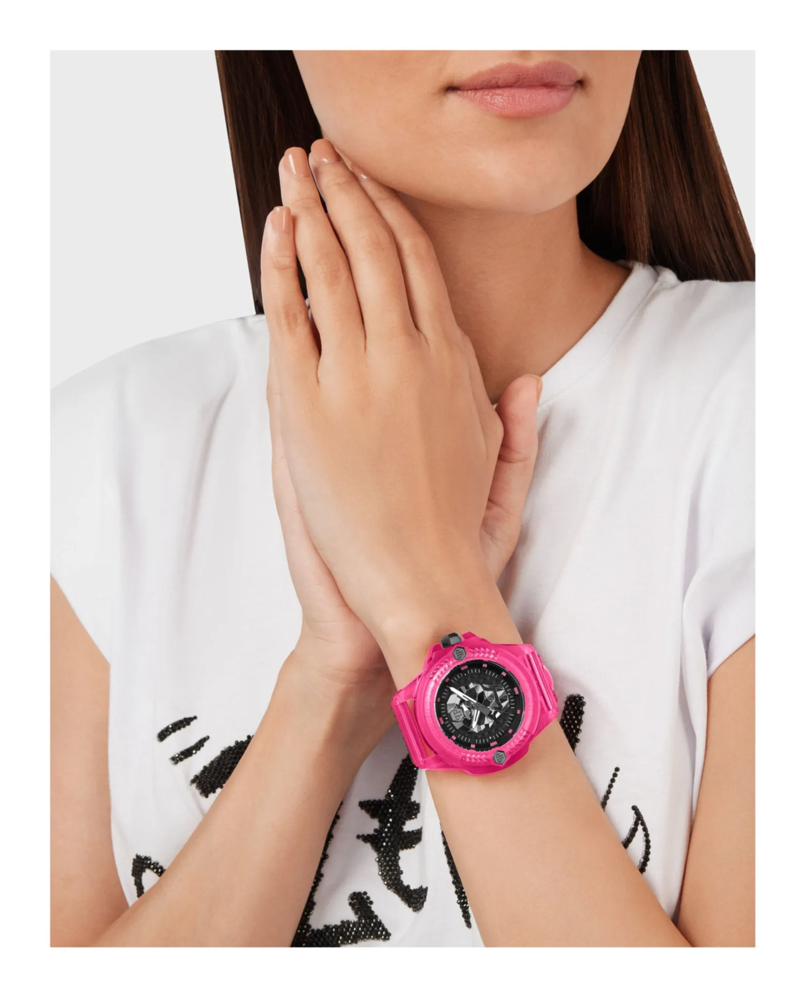 Philipp Plein The $kull Scuba Duba Edition Silicone Watch sold by Zulily product image thumbnail 5