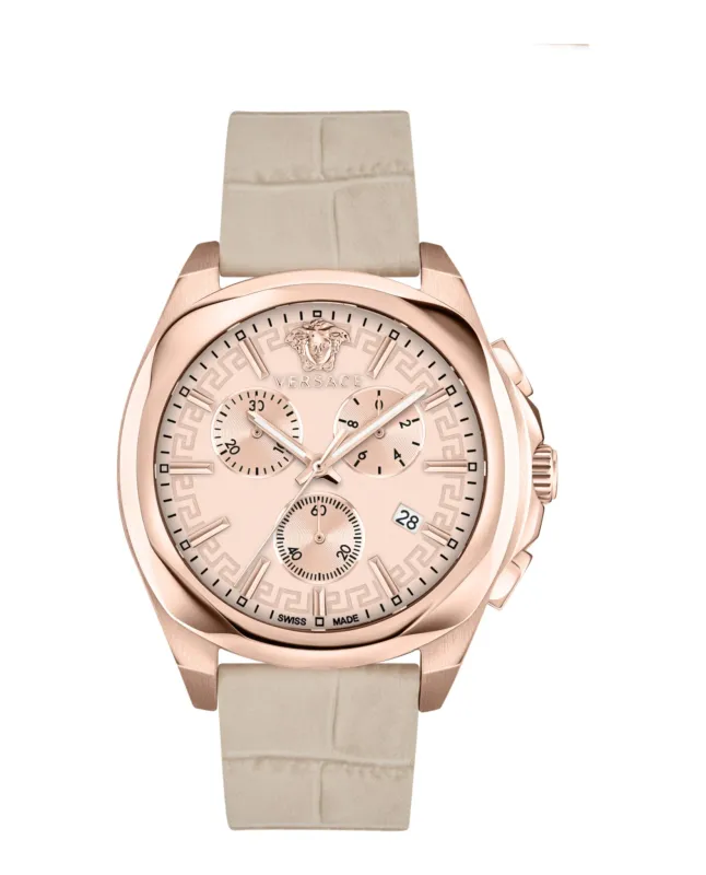 Versace Medusa Chrono Leather Watch sold by Zulily