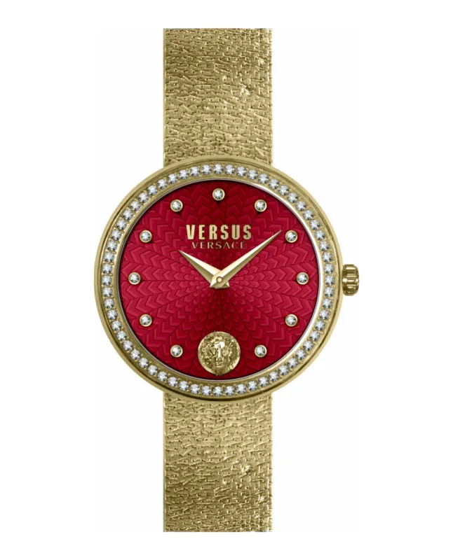 Versus Versace Lea Crystal Bracelet Watch sold by Zulily