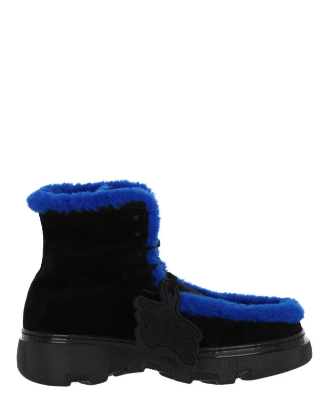 Burberry Creeper Shearling Boots sold by Zulily