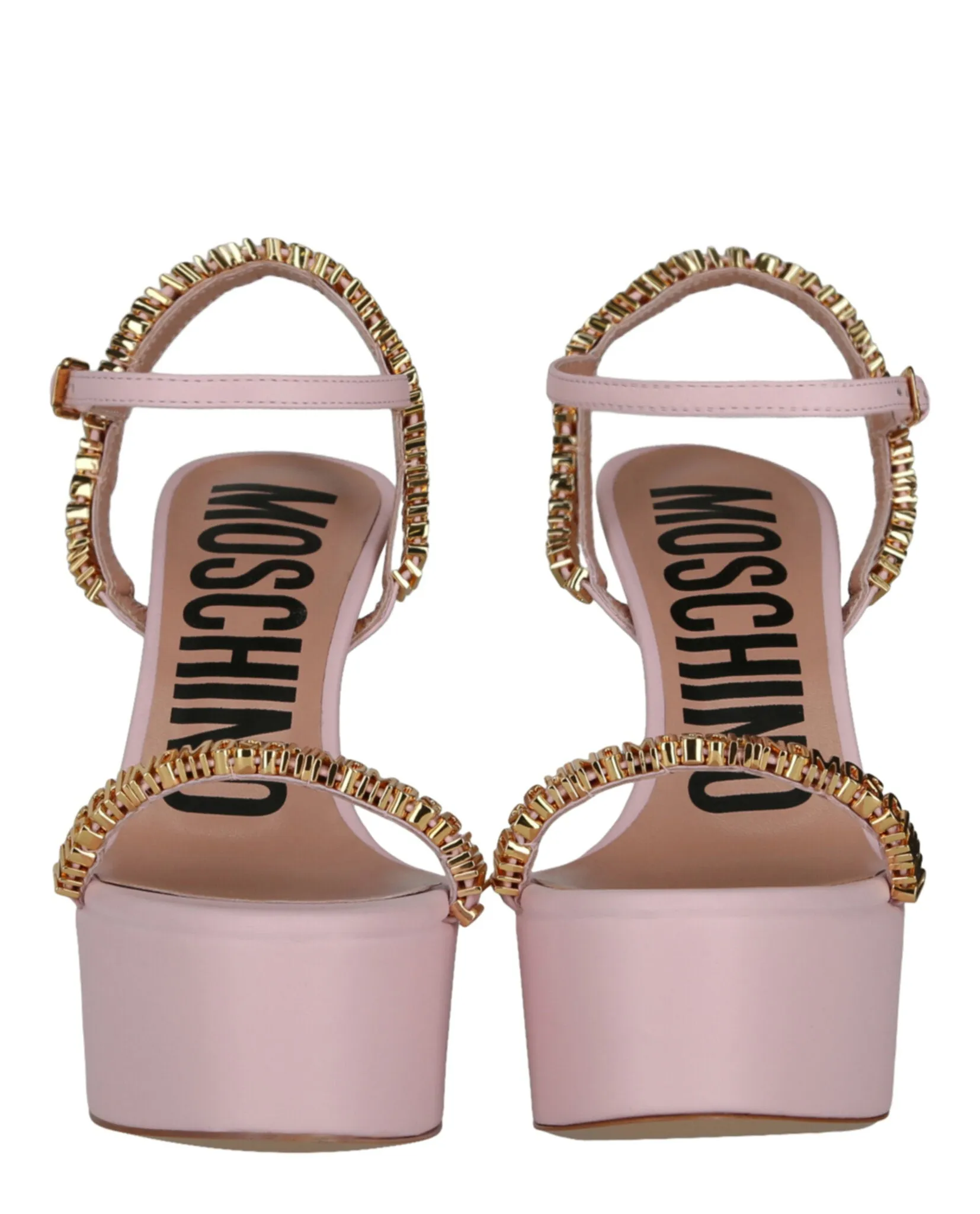 Moschino Logo Lettering Platform Heel Sandals sold by Zulily product image thumbnail 5