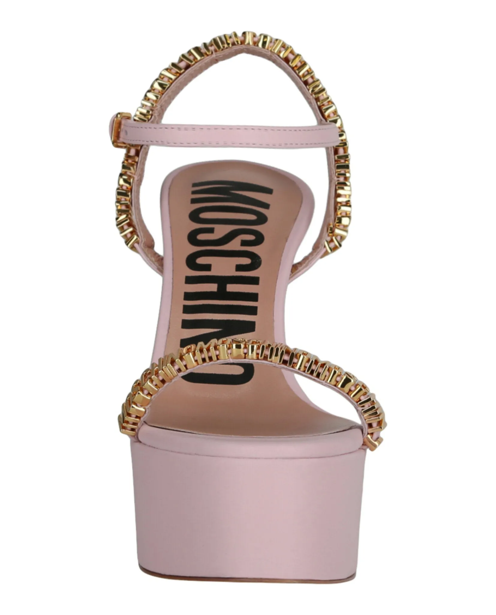 Moschino Logo Lettering Platform Heel Sandals sold by Zulily product image thumbnail 3
