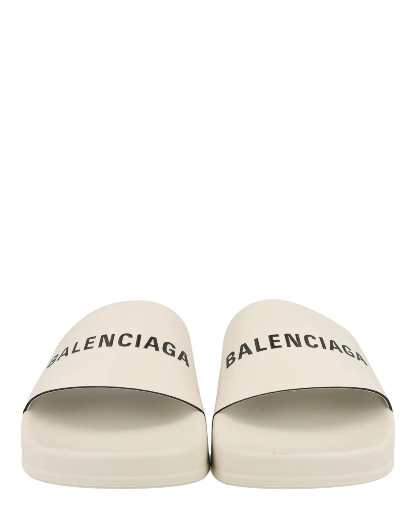 Balenciaga Logo Pool Slides sold by Zulily product image thumbnail 5