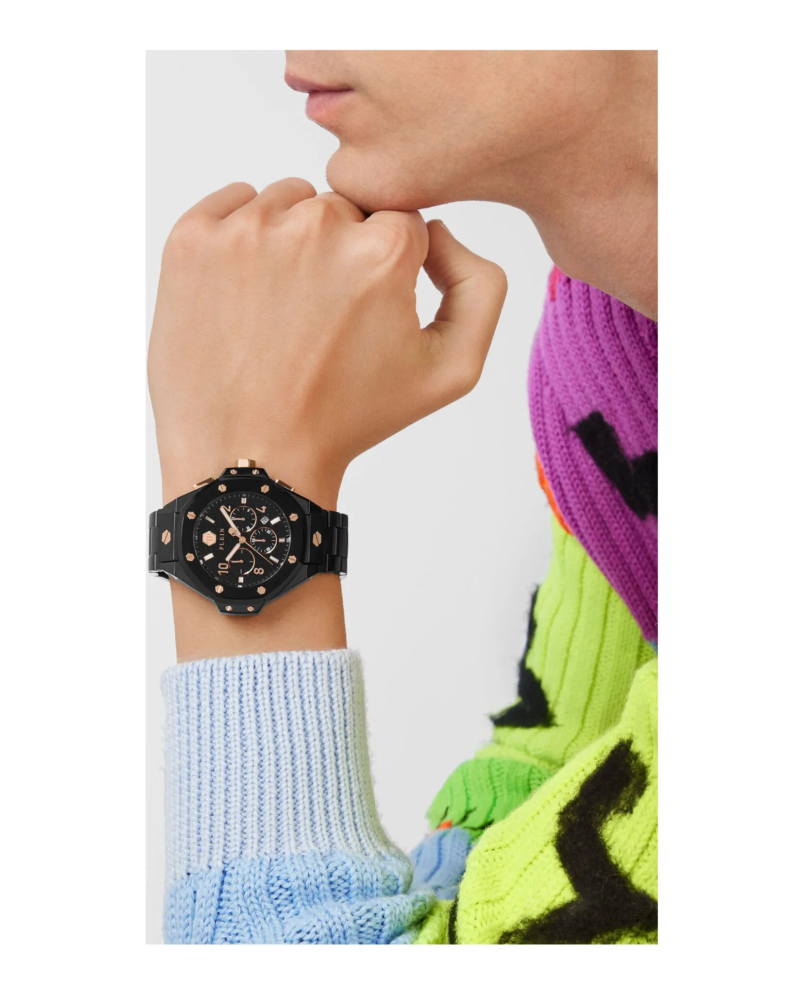 Philipp Plein Plein Chrono Royal Bracelet Watch sold by Zulily product image thumbnail 5