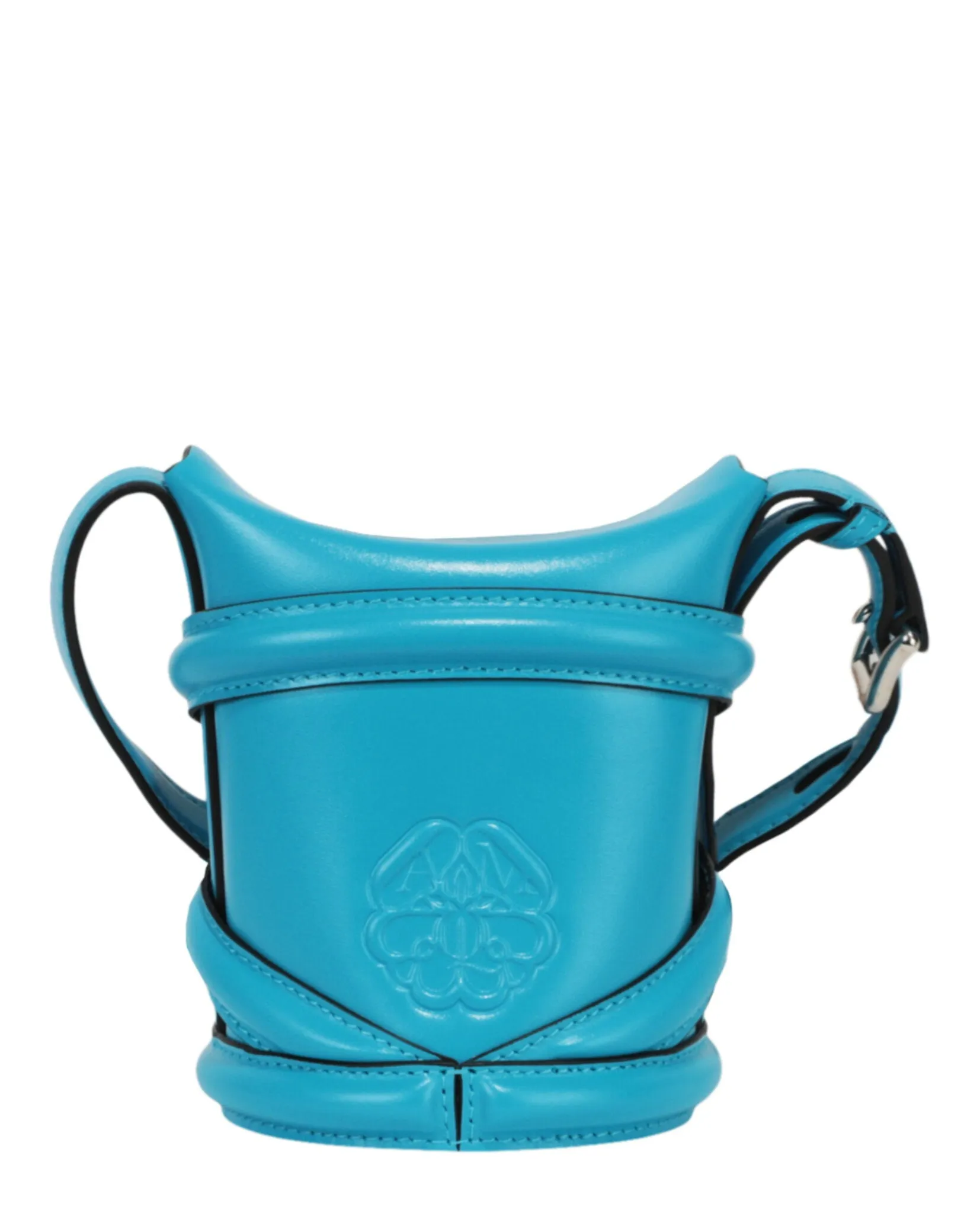 Alexander McQueen Women's Mini Curve Leather Bucket Bag sold by Zulily product image thumbnail 5