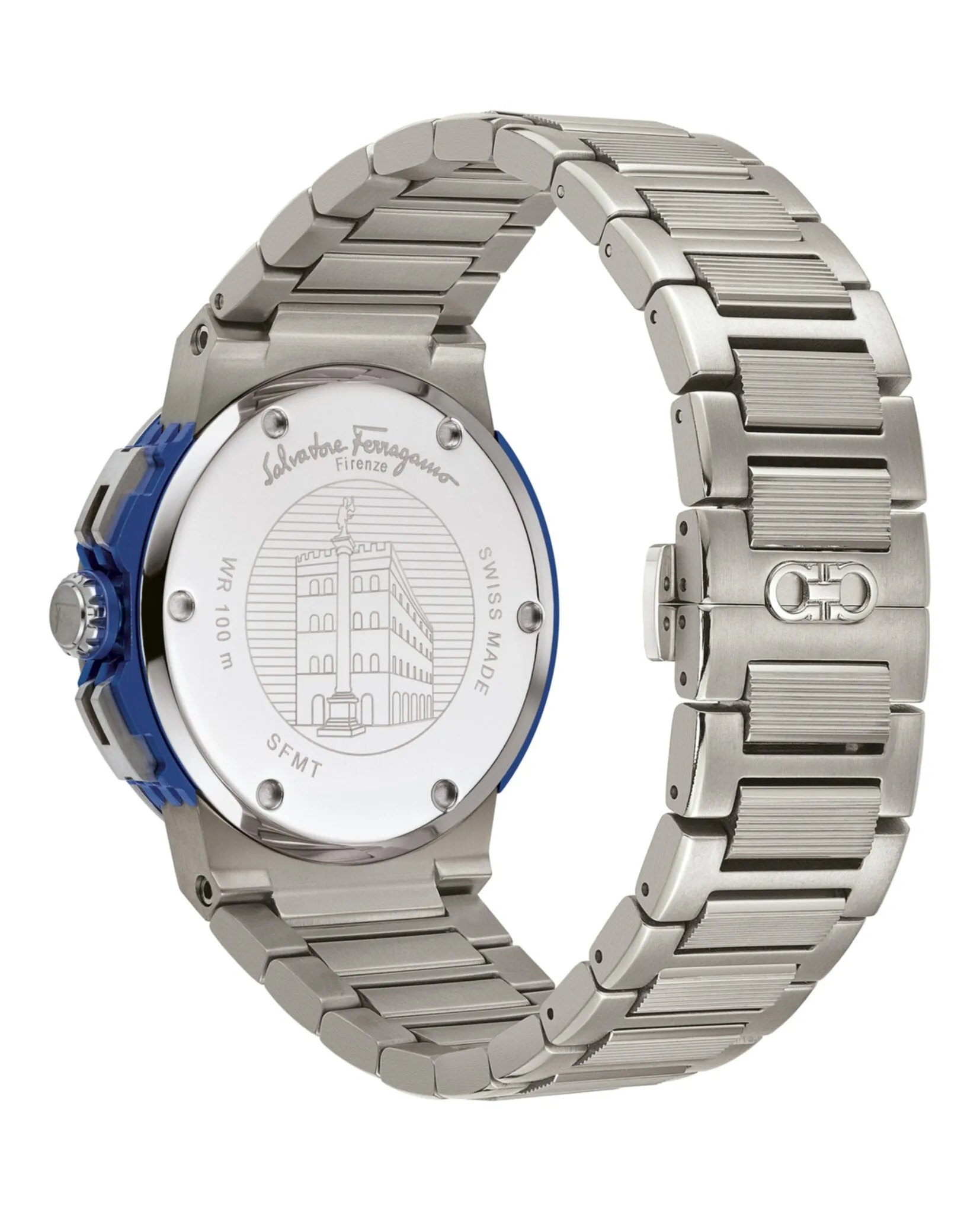 Ferragamo F-80 Titanium Tech Bracelet Watch sold by Zulily product image thumbnail 3