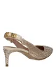Moschino Crystal Embellished Kitten Heels sold by Zulily