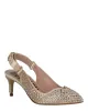 Moschino Crystal Embellished Kitten Heels sold by Zulily