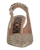 Moschino Crystal Embellished Kitten Heels sold by Zulily