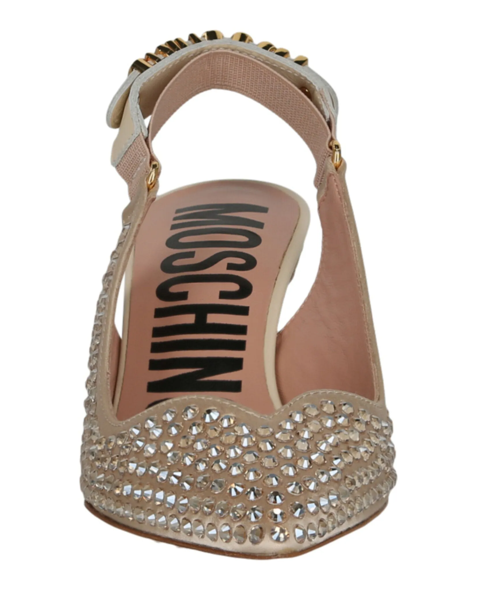 Moschino Crystal Embellished Kitten Heels sold by Zulily product image thumbnail 4