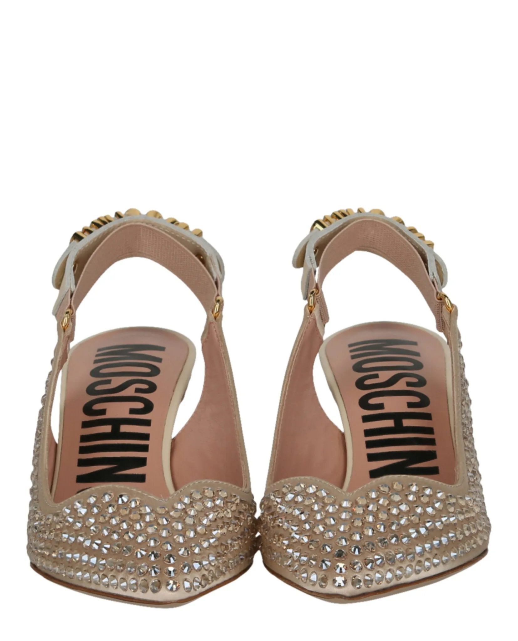 Moschino Crystal Embellished Kitten Heels sold by Zulily product image thumbnail 5