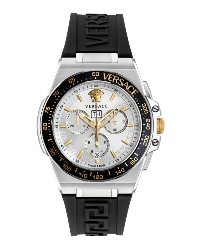 Versace Greca Extreme Chrono Silicone Watch sold by Zulily