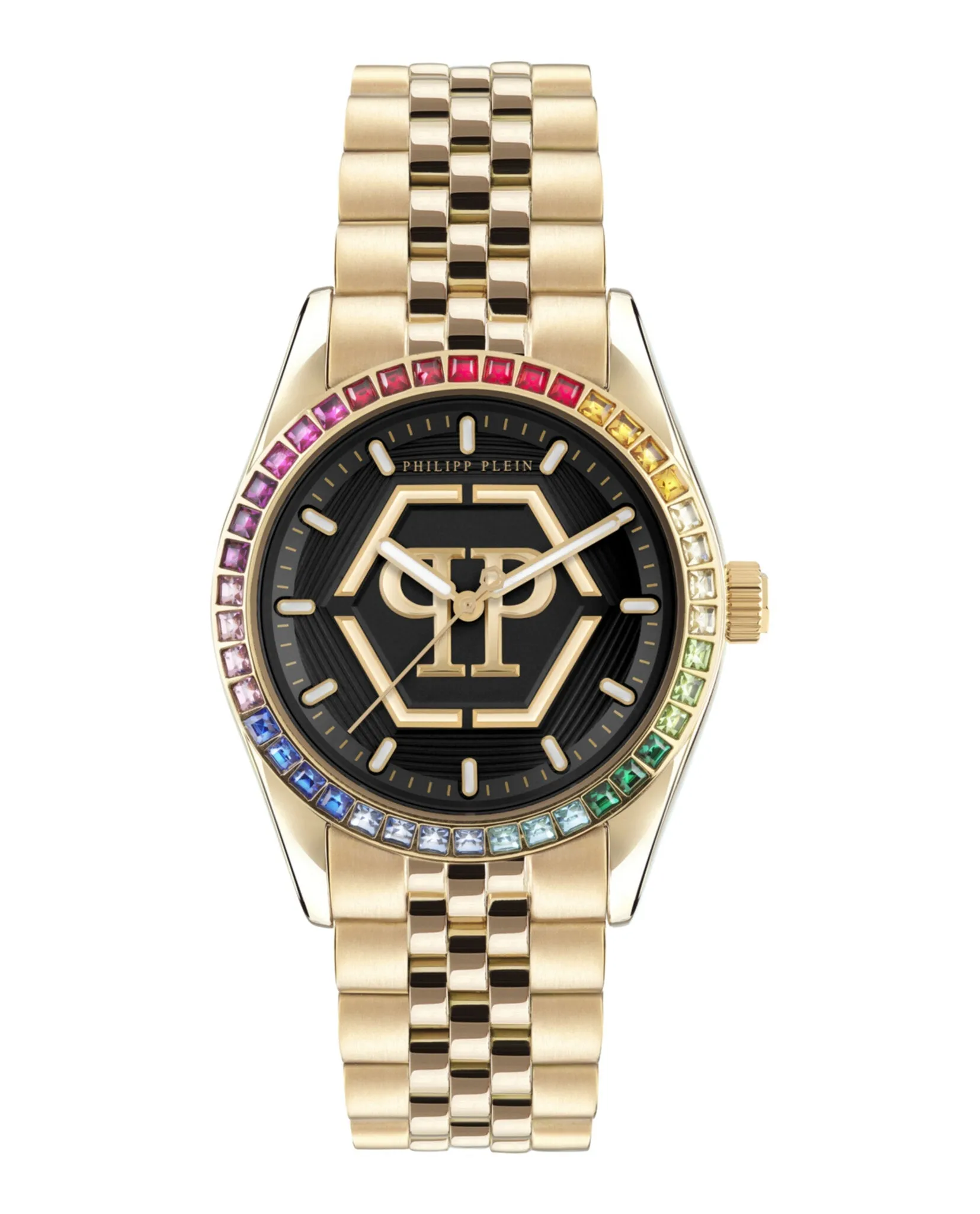 Philipp Plein Date Superlative Crystal Watch sold by Zulily