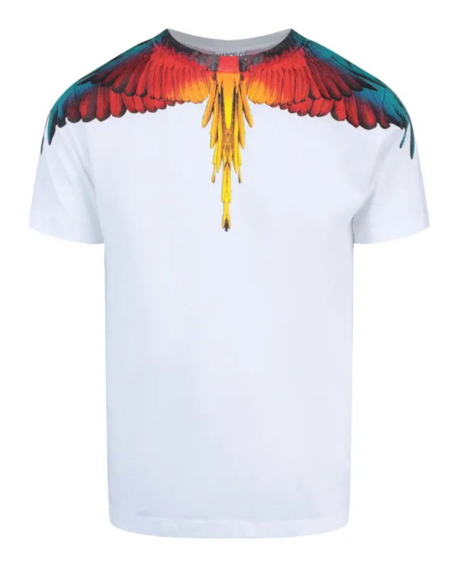 Marcelo Burlon Icon Wings Graphic T-Shirt sold by Zulily