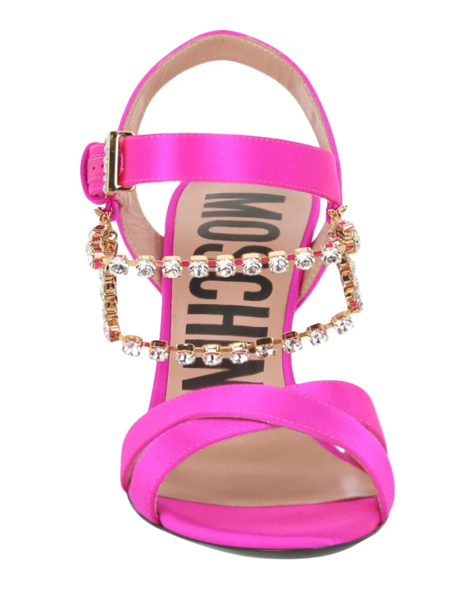 Moschino Rhinestone-Embellished Stiletto Sandals sold by Zulily product image thumbnail 4