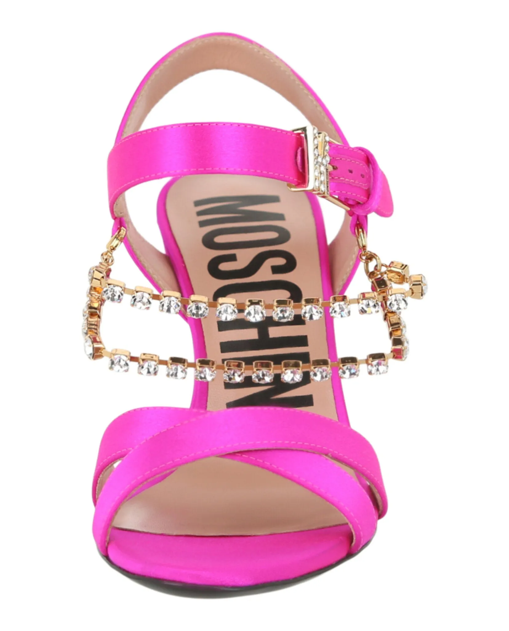 Moschino Rhinestone-Embellished Stiletto Sandals sold by Zulily product image thumbnail 5