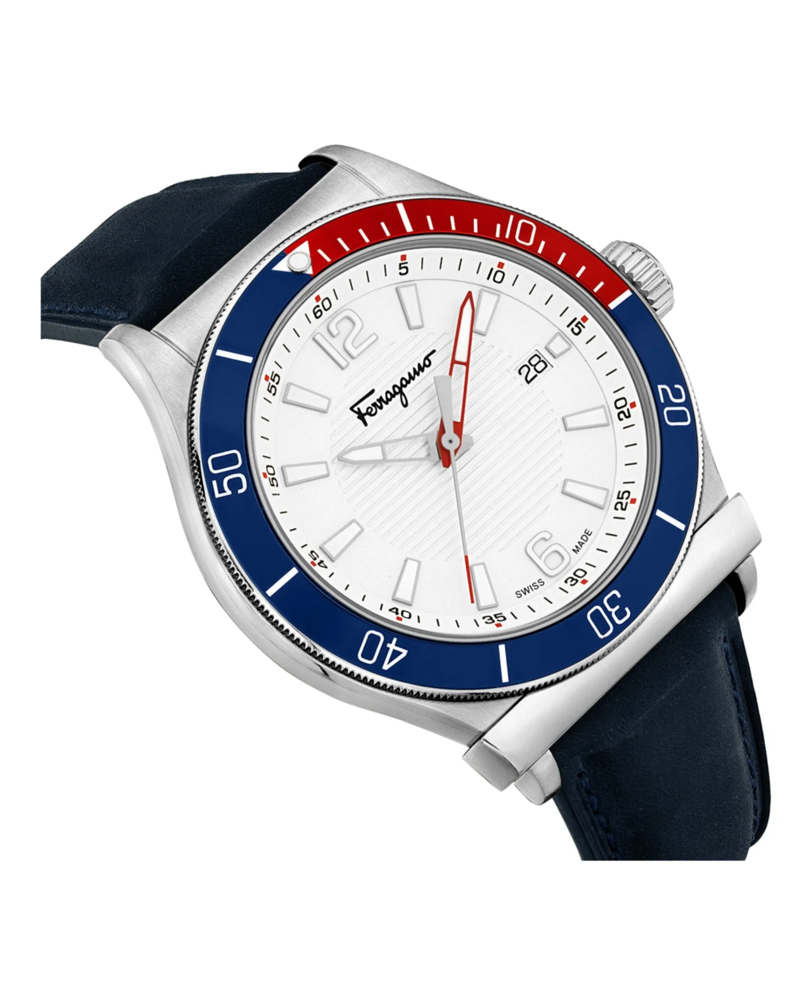 Ferragamo 1898 Sport Leather Watch sold by Zulily product image thumbnail 3