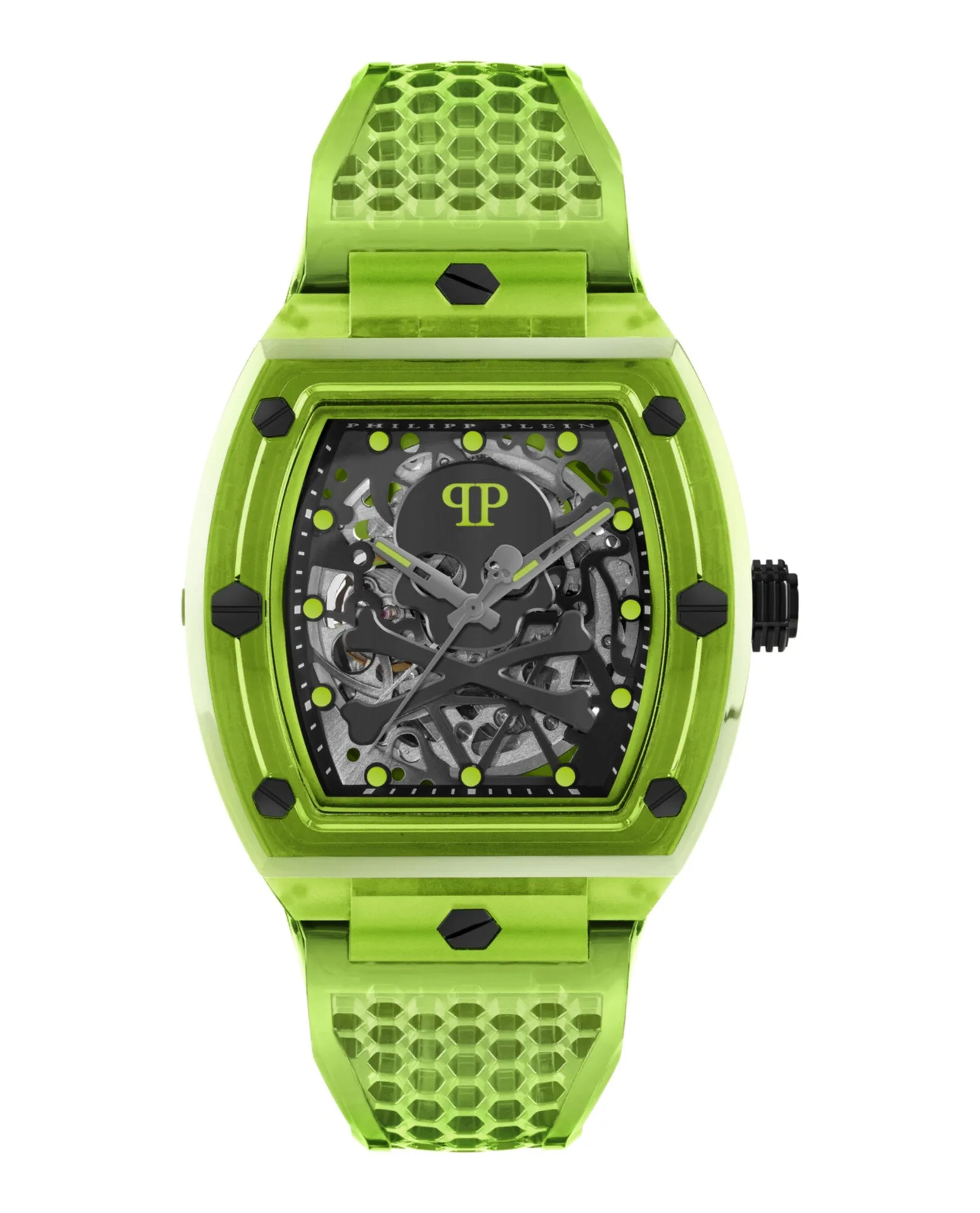 Philipp Plein The $keleton Crystal Automatic Watch sold by Zulily