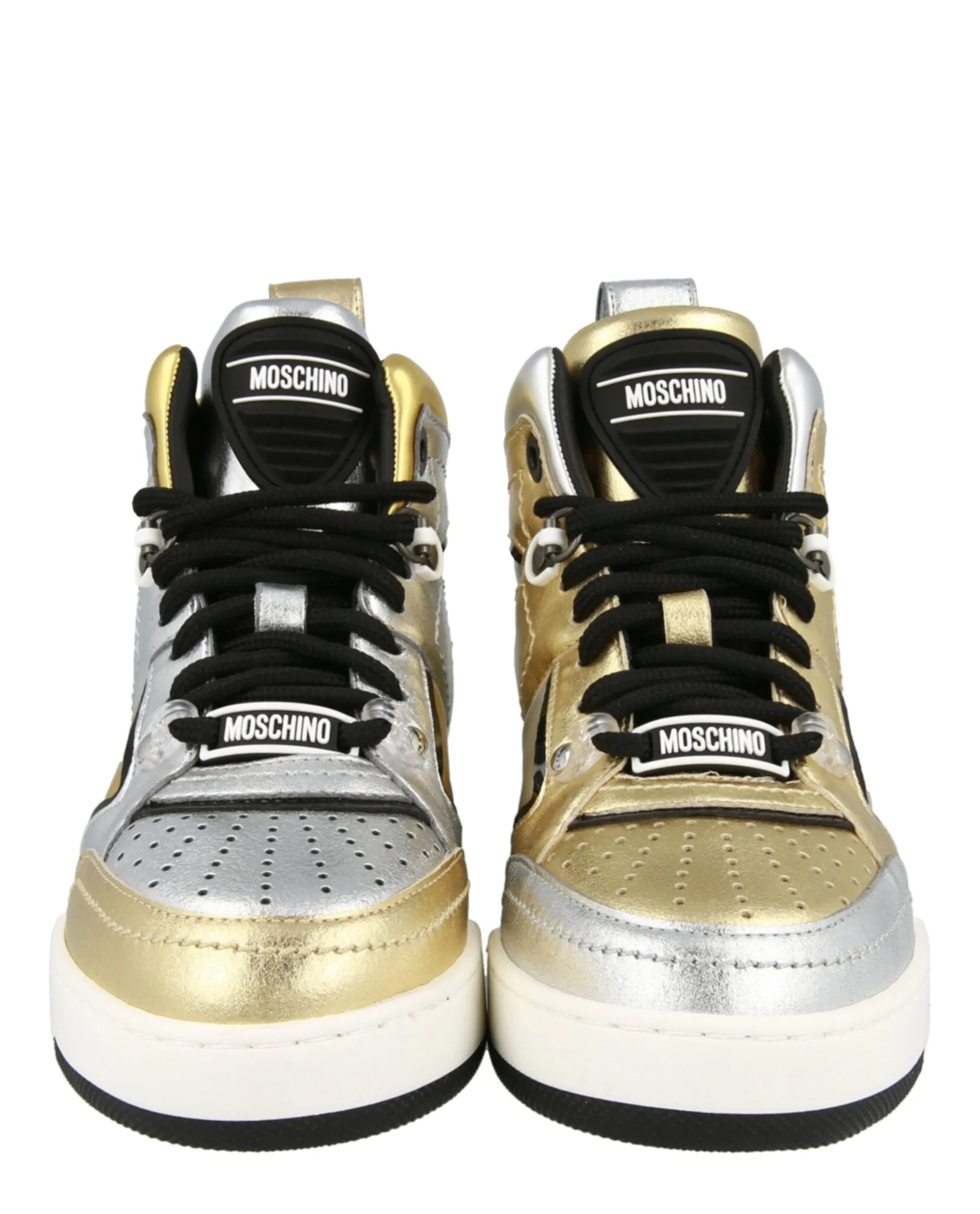 Moschino Streetball Asymmetrical High-Top Sneakers sold by Zulily product image thumbnail 5