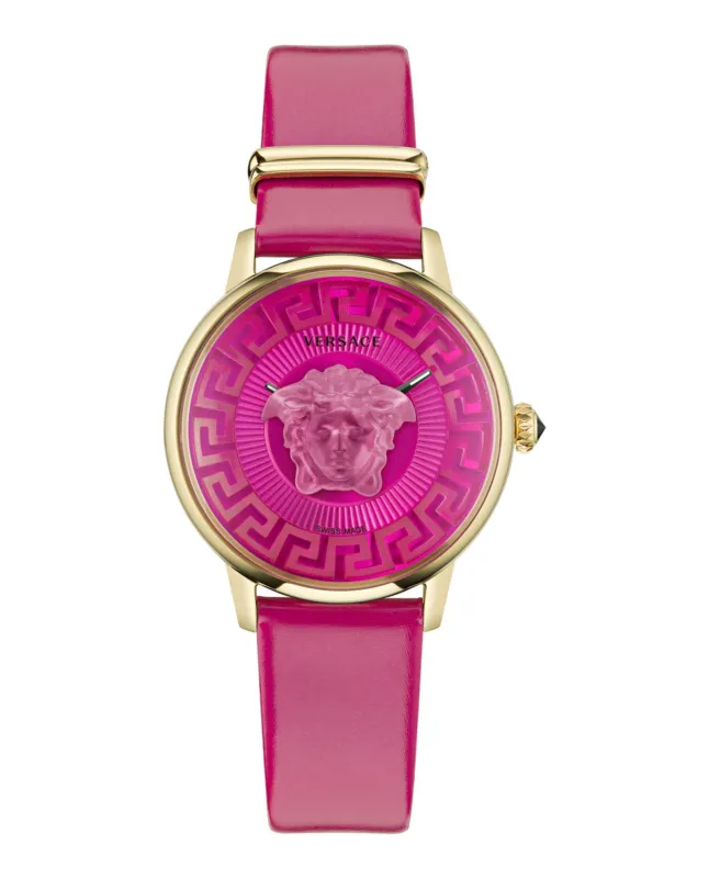 Versace Medusa Alchemy Leather Strap sold by Zulily