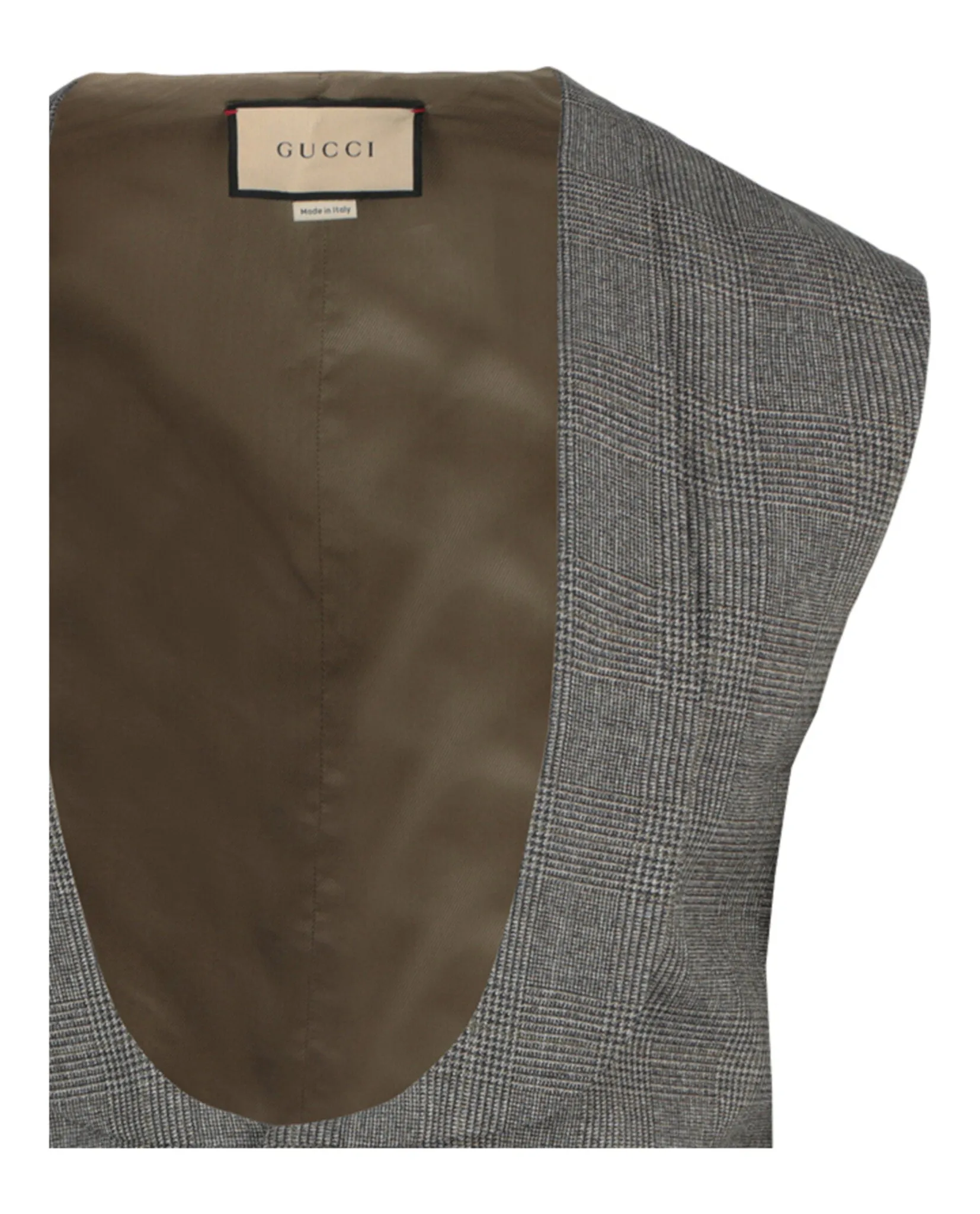 Gucci Plaid Tailored Vest sold by Zulily product image thumbnail 3