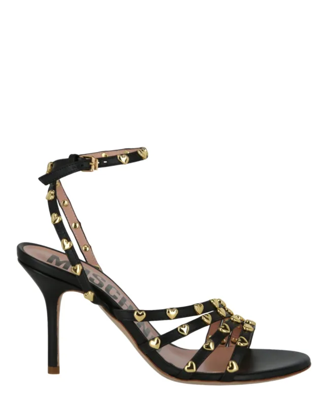 Moschino Stud-Embellished Heel Sandals sold by Zulily