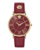 Versace V-Eternal Leather Watch sold by Zulily