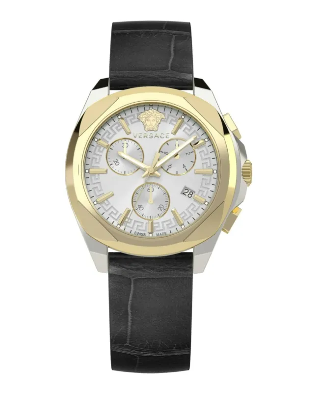 Versace Medusa Chrono Leather Watch sold by Zulily