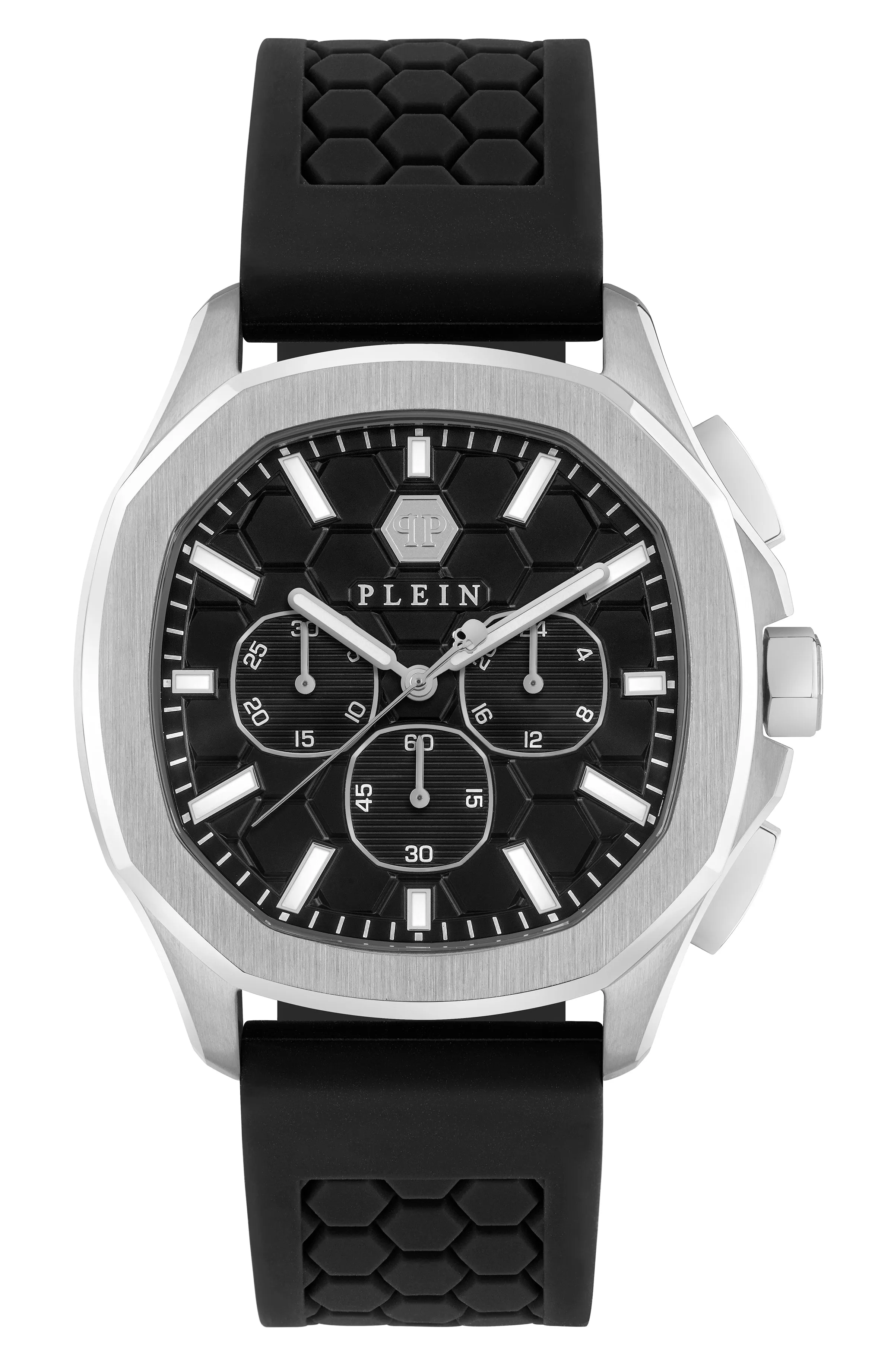 Philipp Plein $pectre Chrono Silicone Watch sold by Zulily
