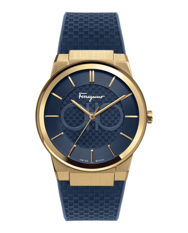 Ferragamo Sapphire Silicon Watch sold by Zulily