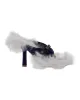 Burberry Step Post Heel Sandals sold by Zulily