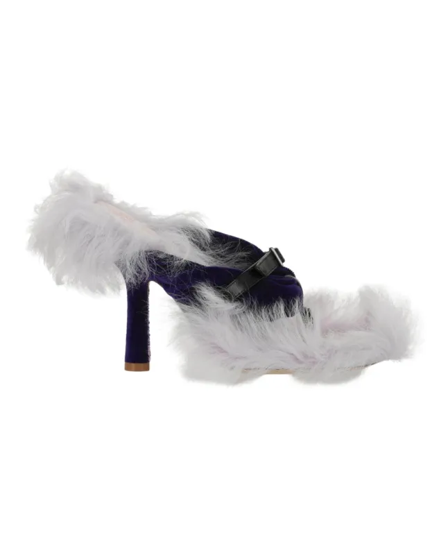 Burberry Step Post Heel Sandals sold by Zulily