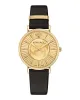 Versace V-Eternal Leather Watch sold by Zulily