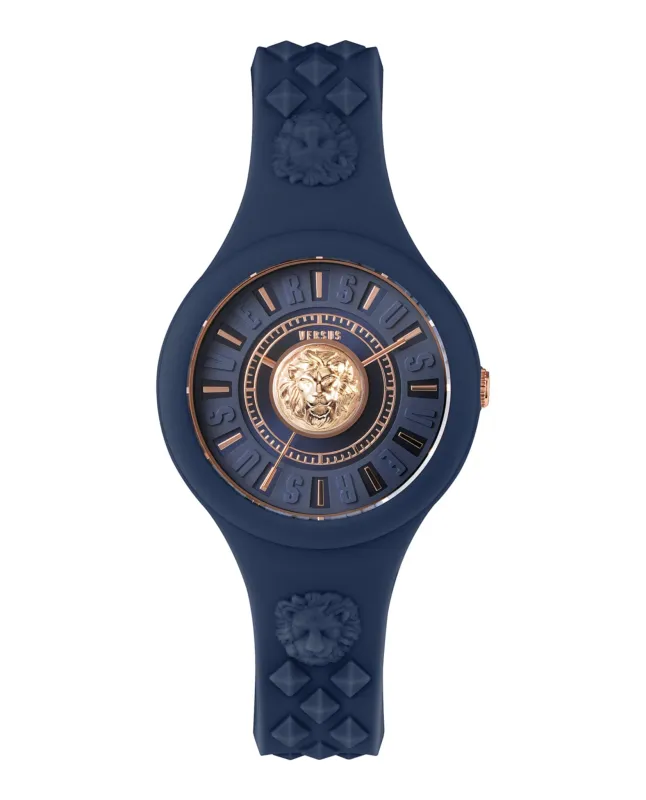 Versus Versace Fire Island Lion Strap Watch sold by Zulily